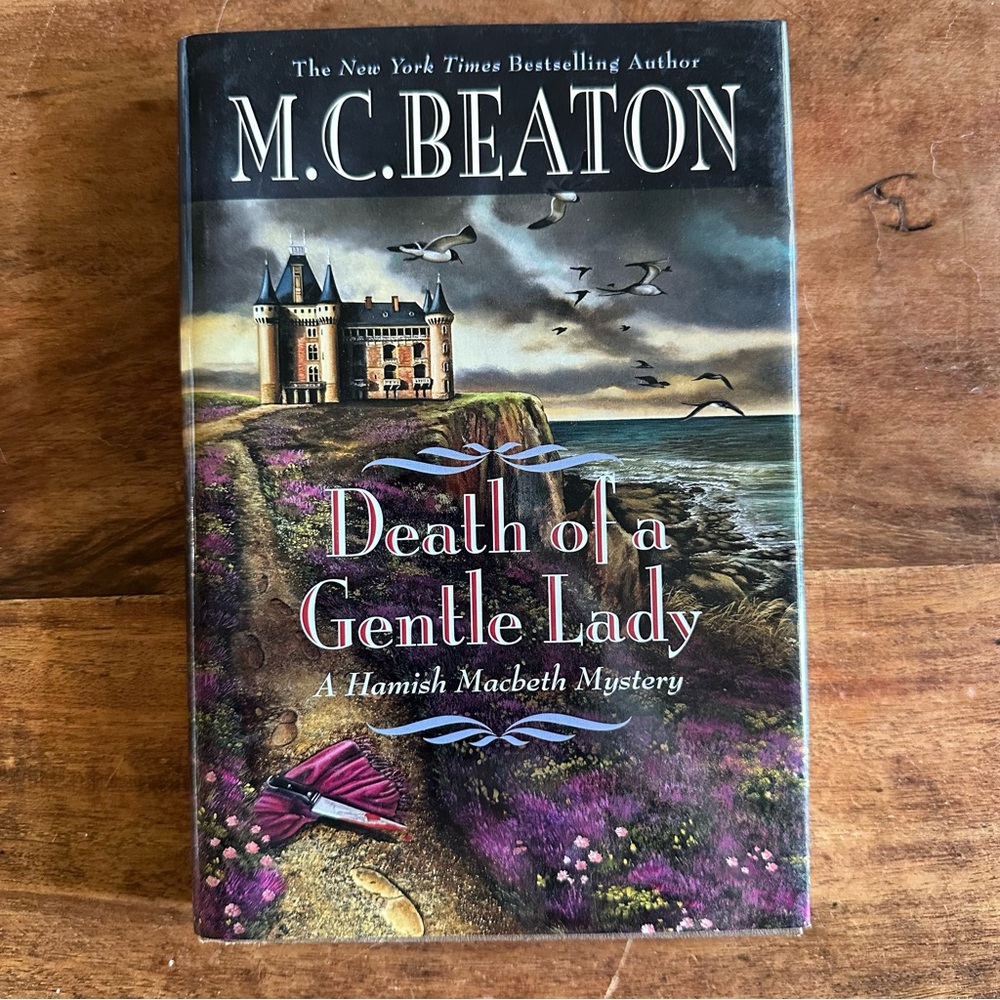 SALE 2/15 Death of a Gentle Lady - a Novel by M.C. Beaton
